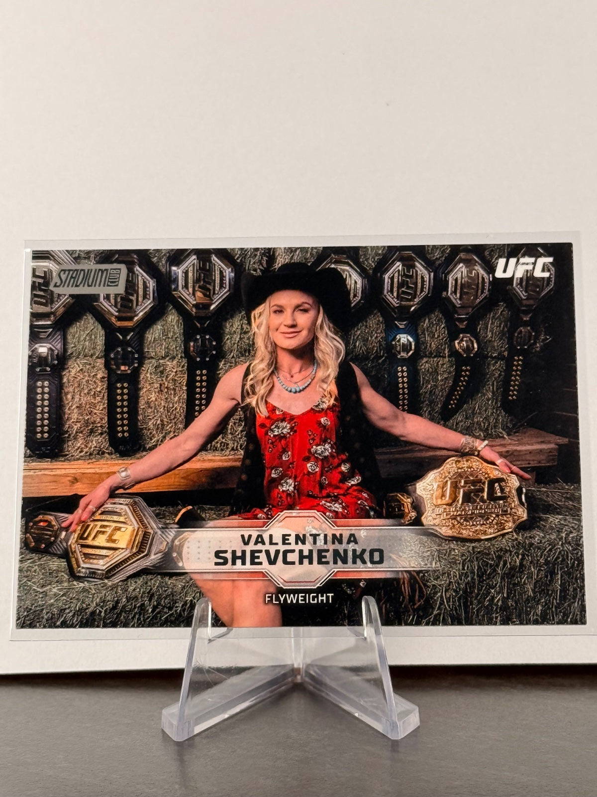 2026 Topps Stadium Club UFC Valentina Shevchenko #13 – Flyweight