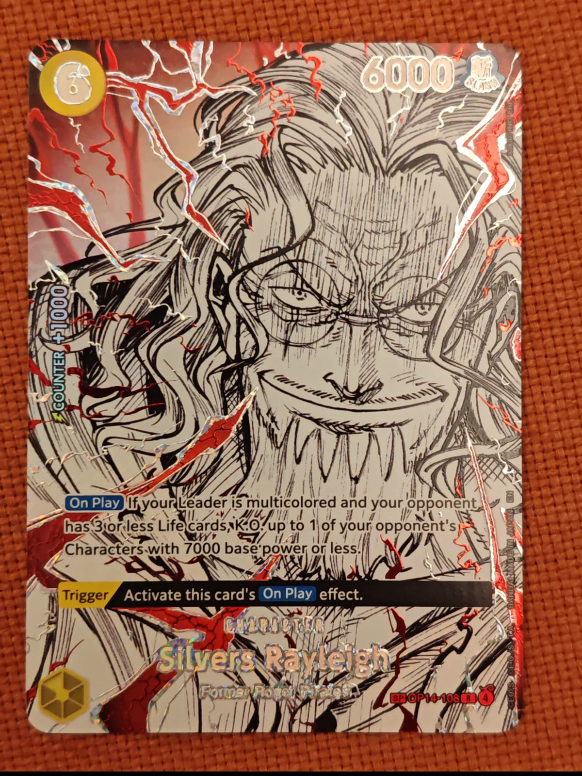 Silvers Rayleigh (OP14-108) (SP) (The World's Strongest Warriors)