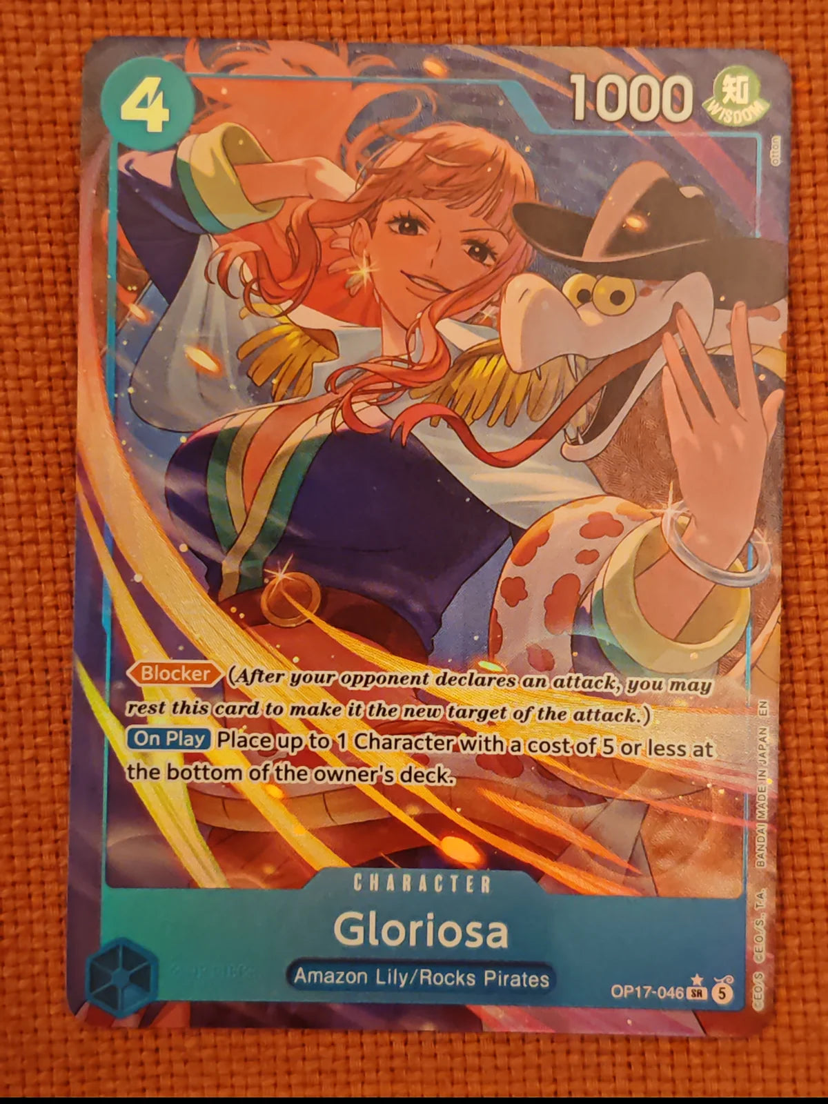 Gloriosa (Alternate Art) OP17-046 (The World's Strongest Warriors)