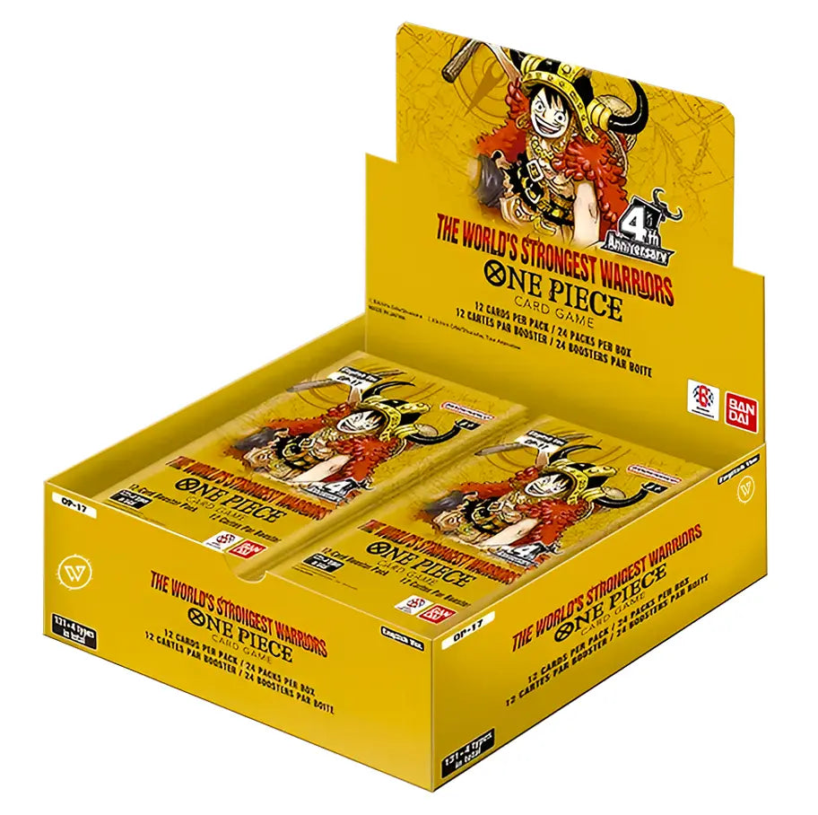 One Piece – OP-17 “The World's Strongest Warriors” English Booster Box