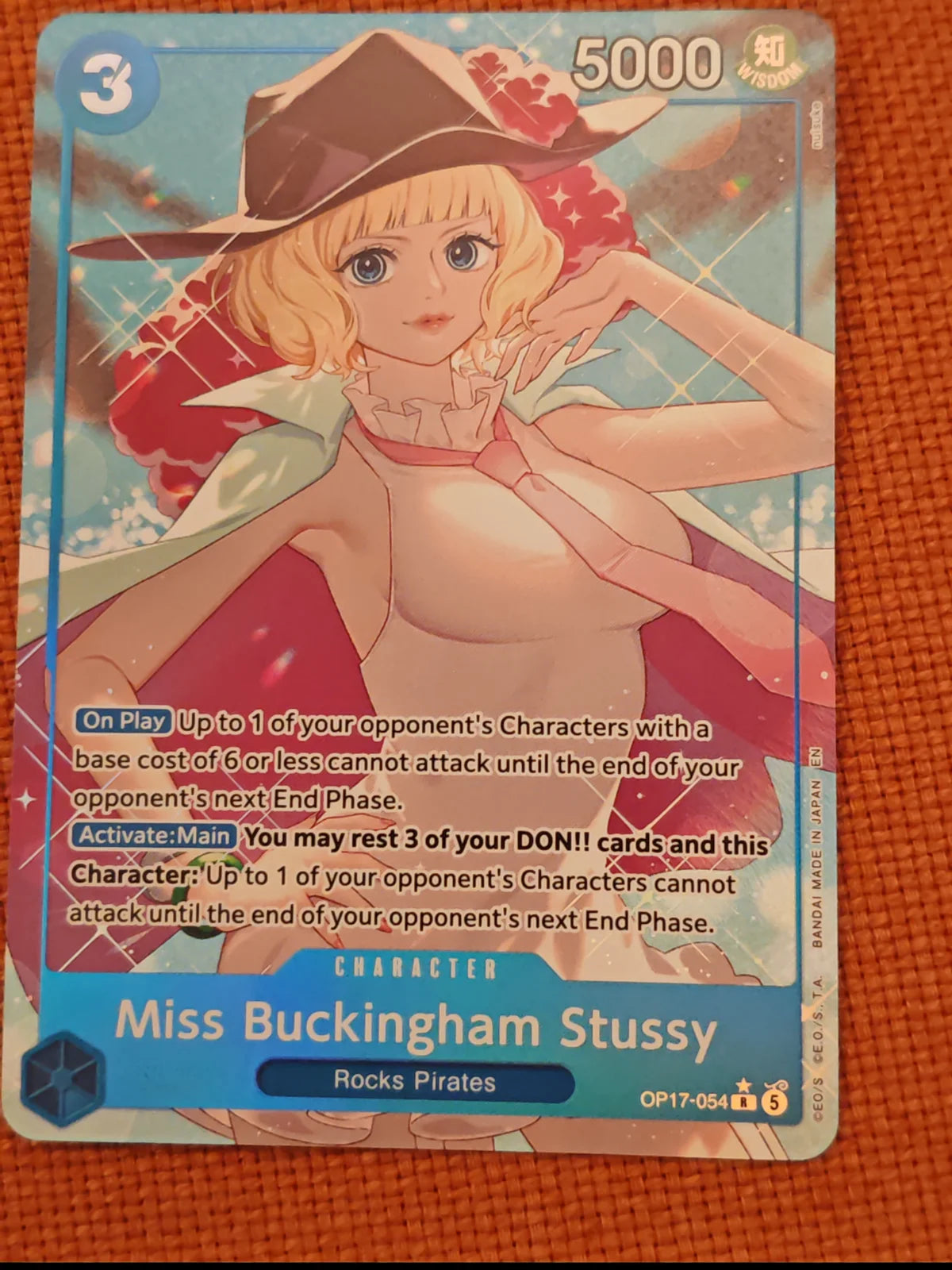 Miss Buckingham Stussy (Alternate Art) OP17-054 (The World's Strongest Warriors)