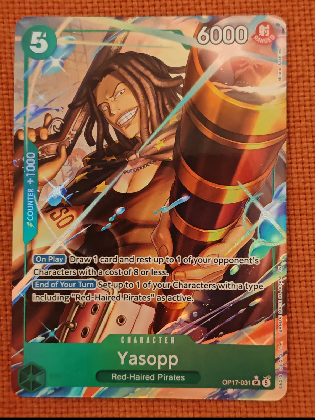 Yasopp (Alternate Art) OP17-031 (The World's Strongest Warriors)