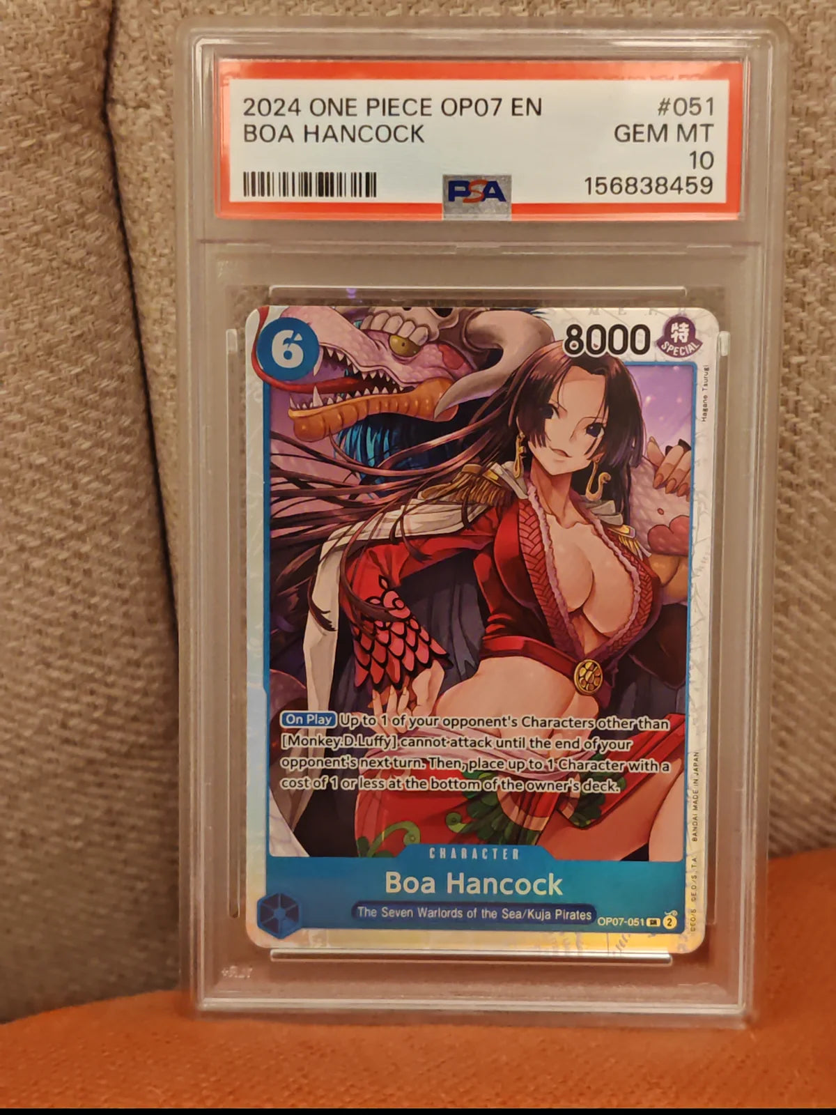 Boa Hancock (051) OP07-051 (500 Years in the Future) — PSA 10