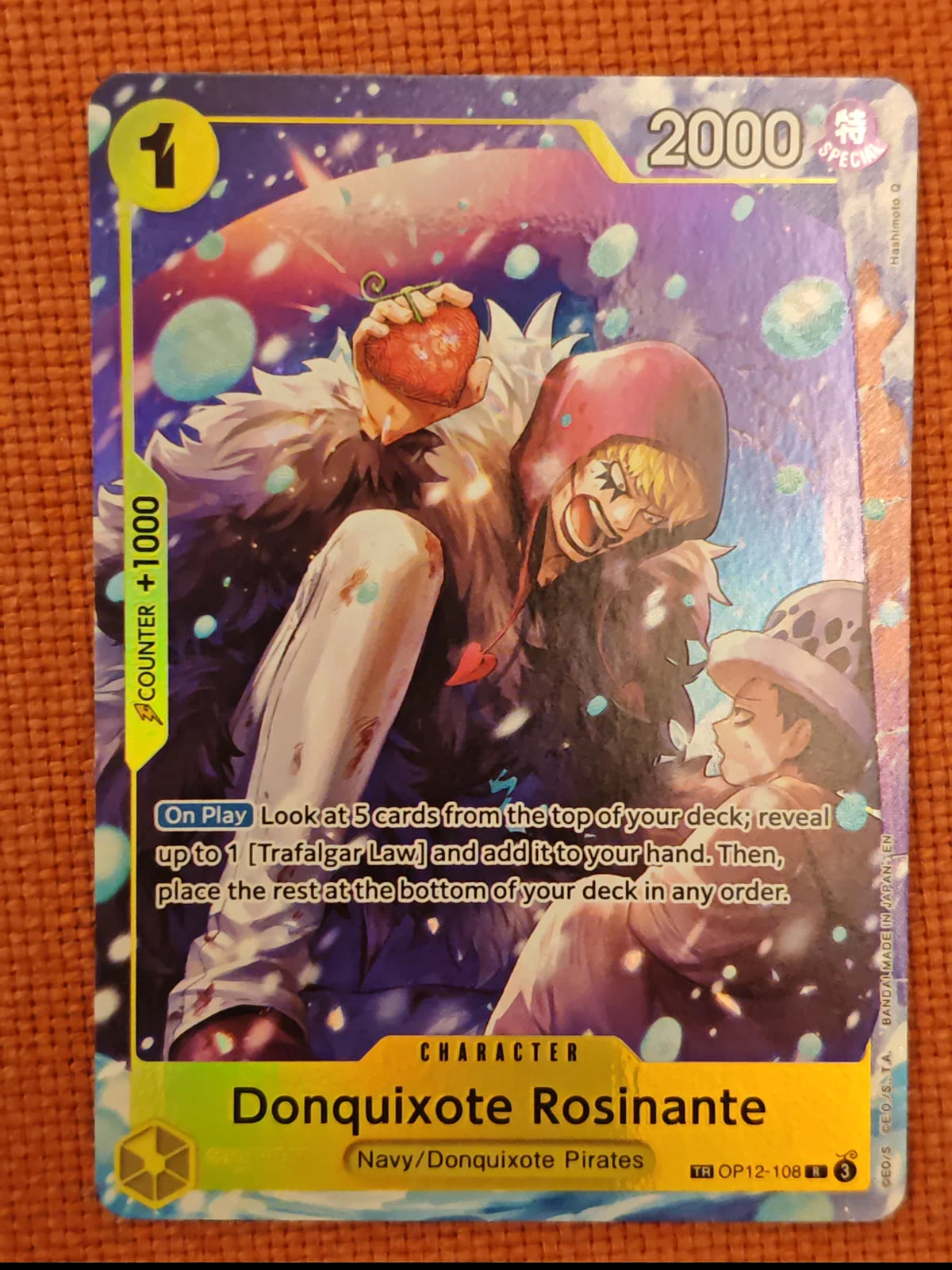 Donquixote Rosinante - OP12-108 (TR) (The Azure Sea's Seven)