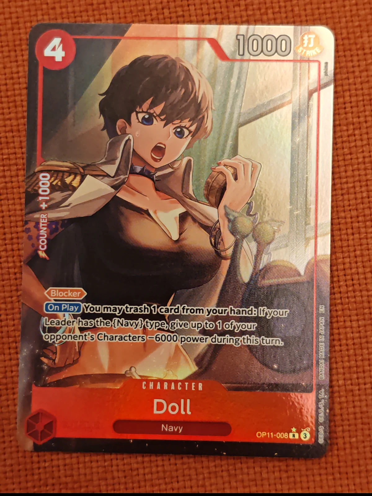 Doll (Alternate Art) OP11-008 (A Fist of Divine Speed)