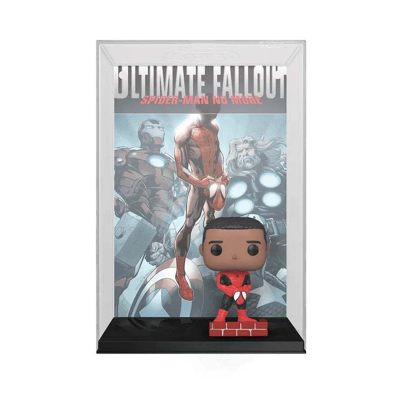 Funko Pop! Miles Morales Comic Covers: Ultimate Fallout Spider Man No More #15
