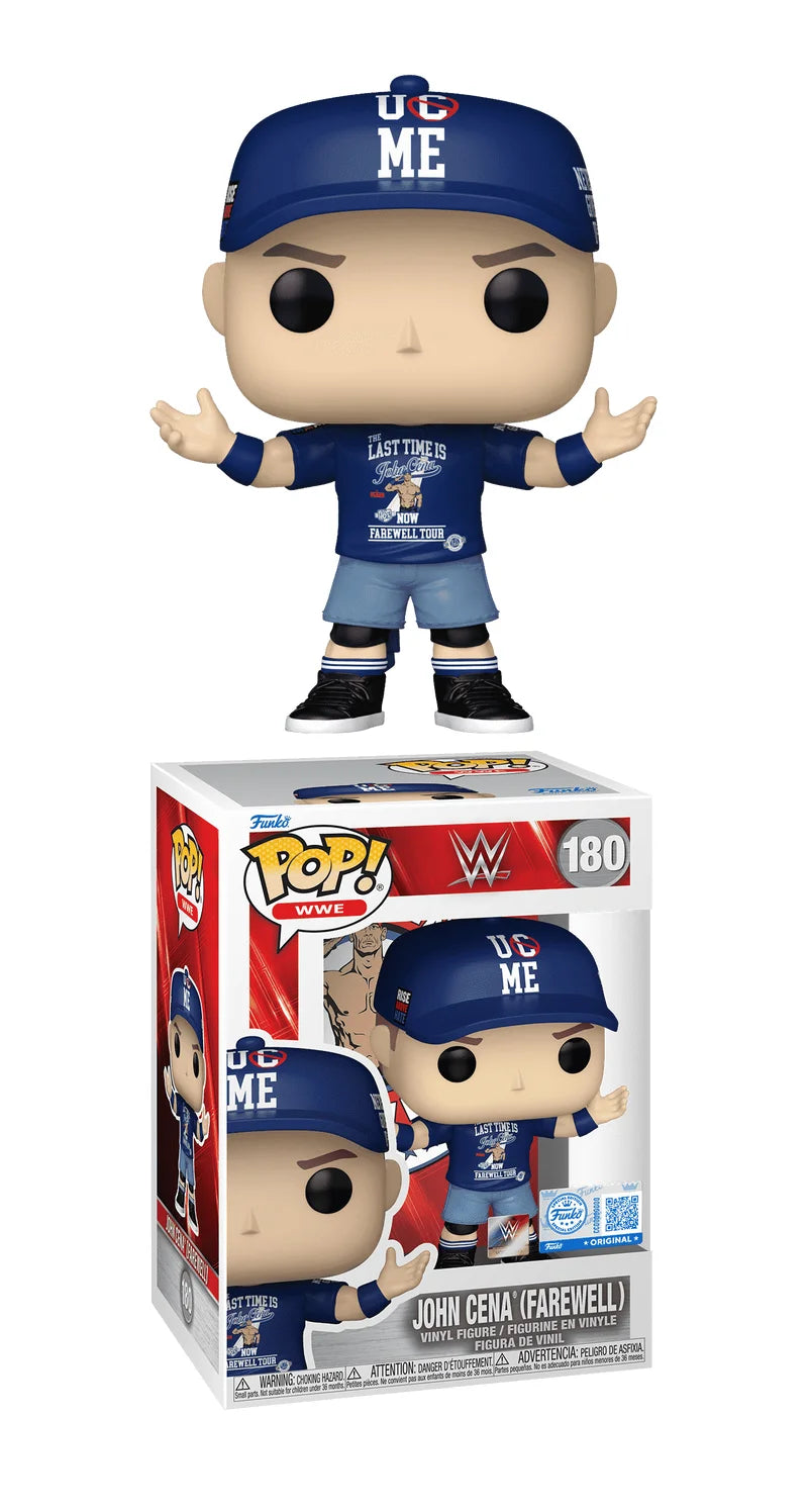 Funko Pop! WWE: John Cena (Farewell) #180 - Funko Original