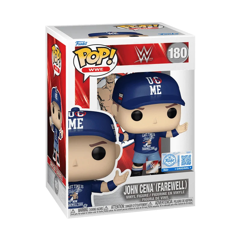 Funko Pop! WWE: John Cena (Farewell) #180 - Funko Original