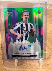 Topps finest Anthony Gordon auto /75