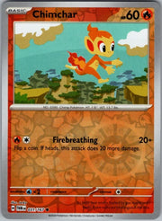 Chimchar 031/167 · Reverse Holofoil (Twilight Masquerade)