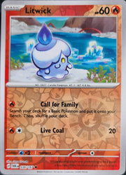 Litwick 036/167 · Reverse Holofoil (Twilight Masquerade)