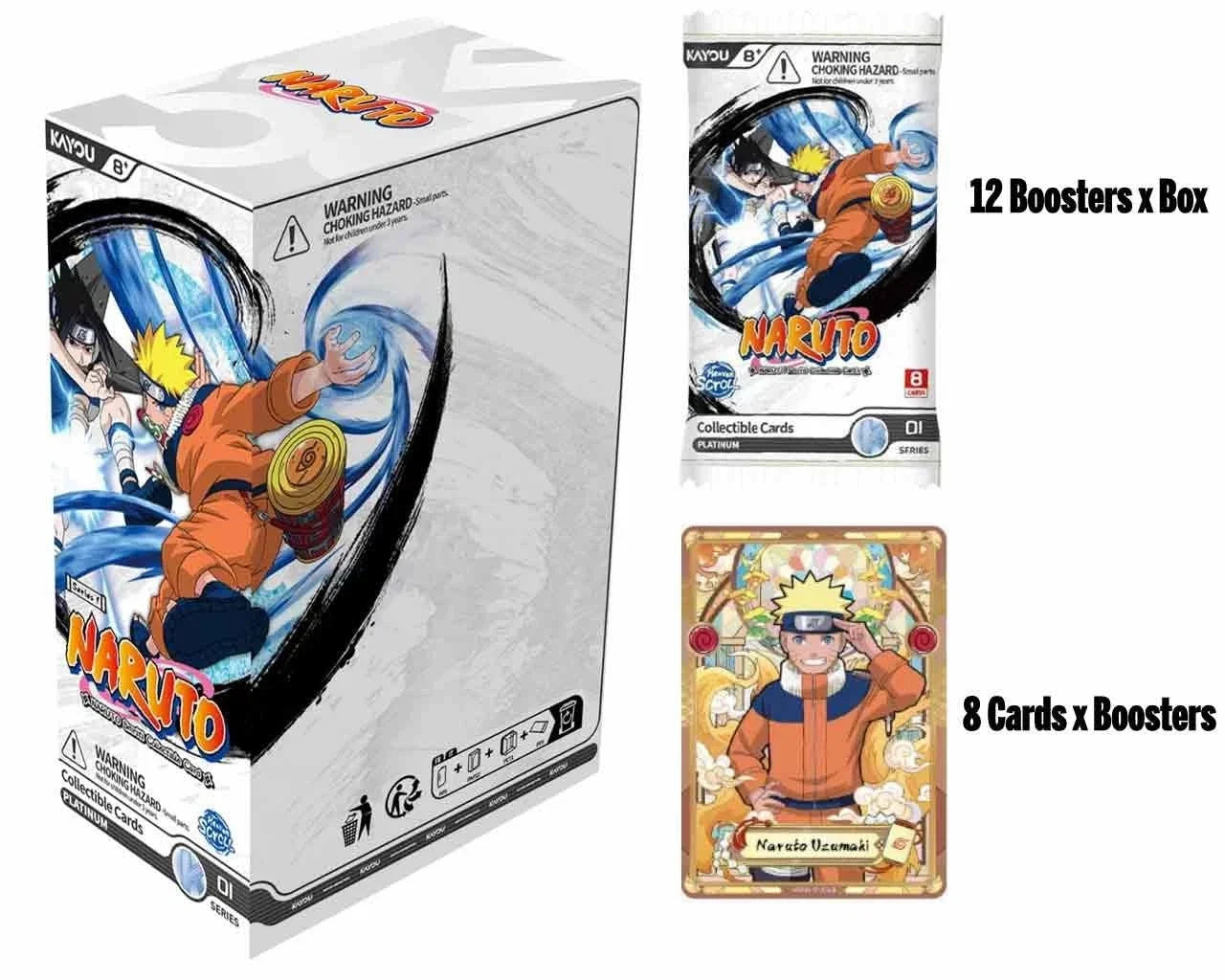KAYOU Naruto Heaven Scroll SMRITI Collectible Cards Booster Box