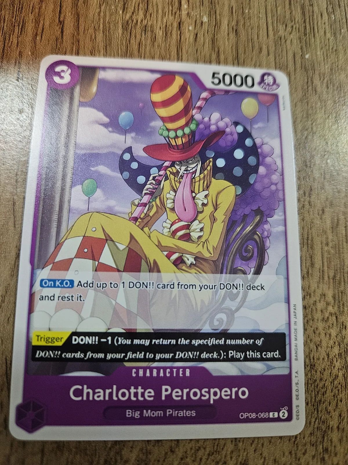 Charlotte Perospero (JP) OP03-113 (PRB01 - One Piece Card the Best)