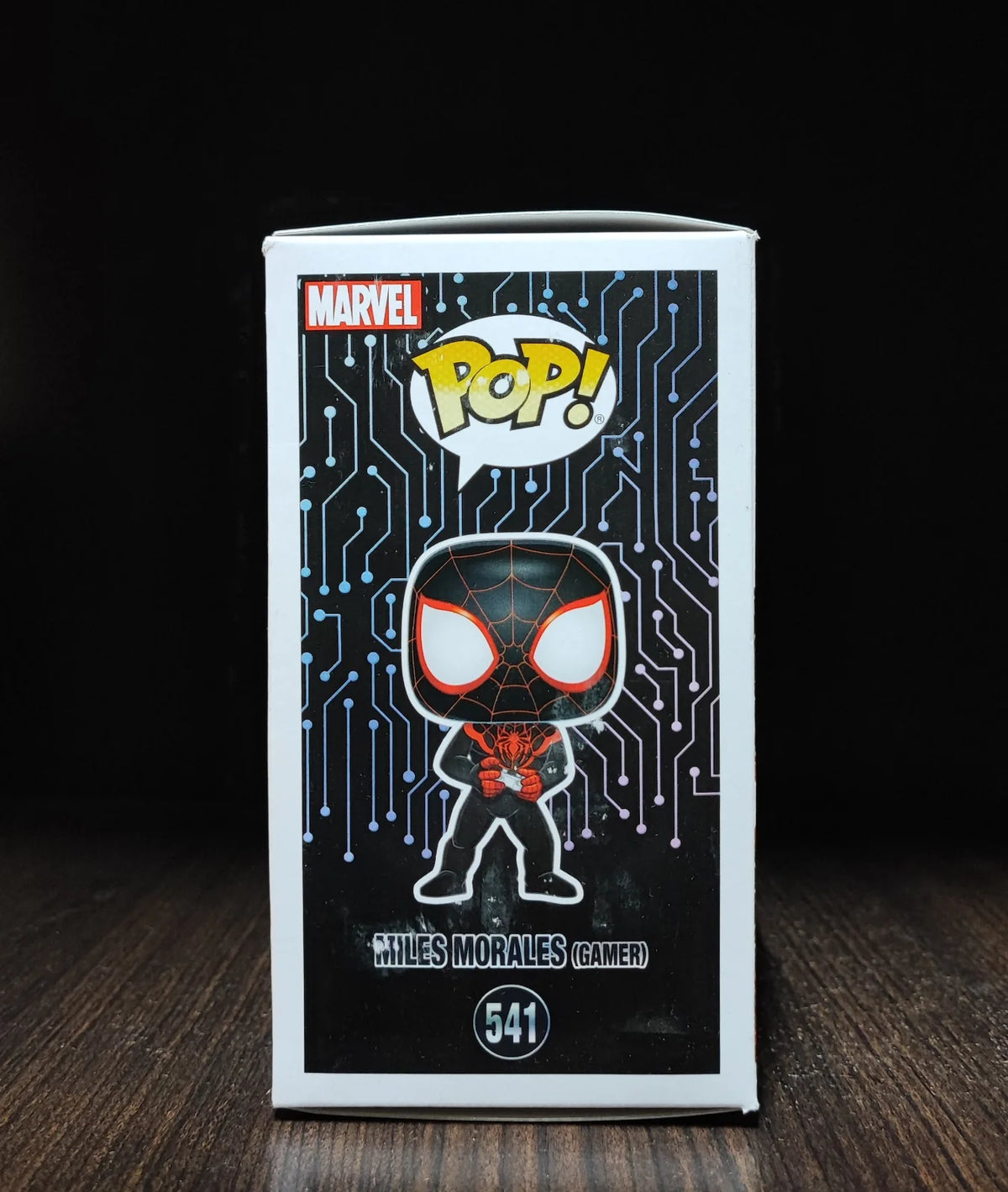 Funko Pop! Marvel: Miles Morales (Gamer) #541 GameStop Exclusive