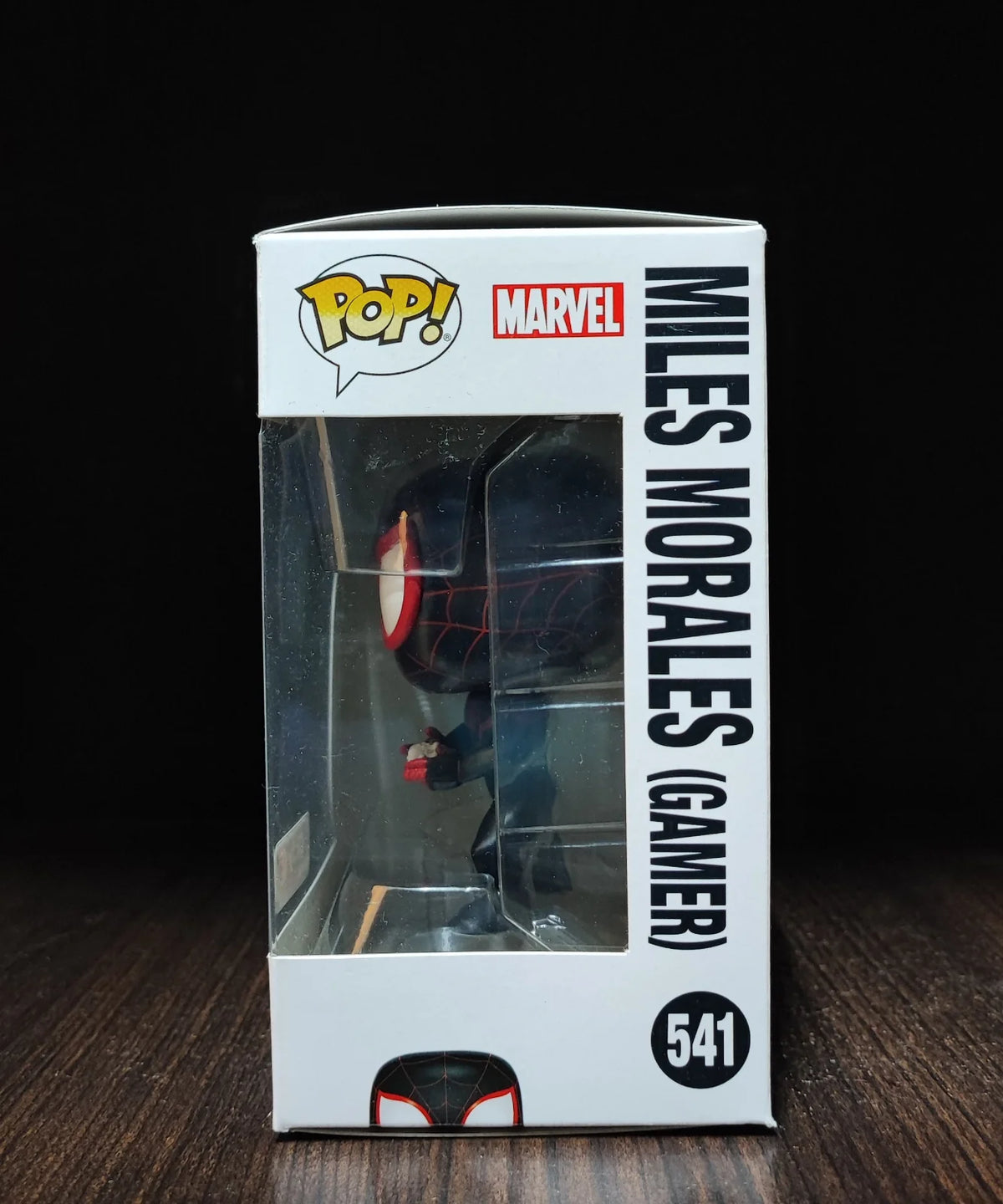 Funko Pop! Marvel: Miles Morales (Gamer) #541 GameStop Exclusive