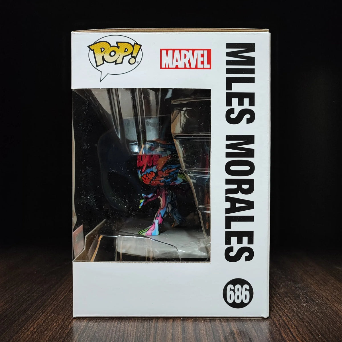 Funko Pop! Miles Morales Art Series 6 inch 2020 Fall Convention Shared Exclusive
