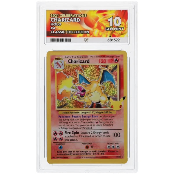 2021 Charizard Celebrations Classic Collection #4/102 – ACE 10