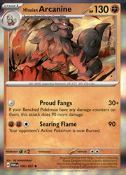 Hisuian Arcanine 100/167 · Holofoil (Twilight Masquerade)