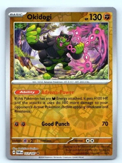 Okidogi 111/167 · Reverse Holofoil (Twilight Masquerade)