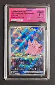 2026 CLEFAIRY - Illustration Rare 094/088 (HIT Grade 10)