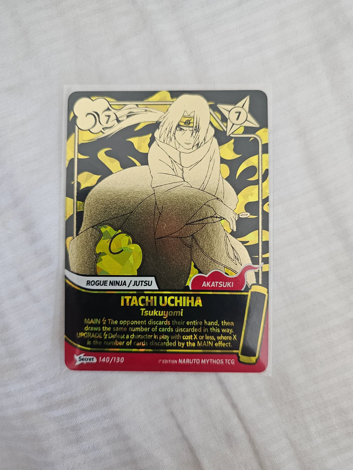 Itachi Uchiha Tsukuyomi Secret 140/130 1st edition