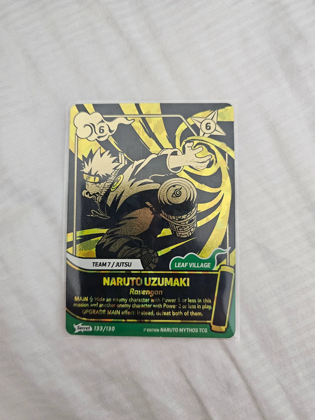 Naruto Uzumaki Rasengan Secret 1st edition 133/130
