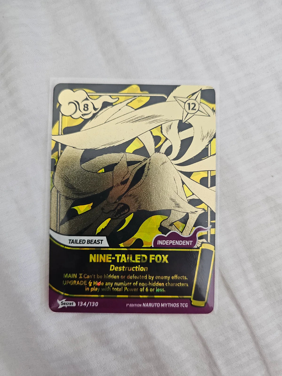 Nine-tailed Fox Destruction Secret 134/130 1st edition