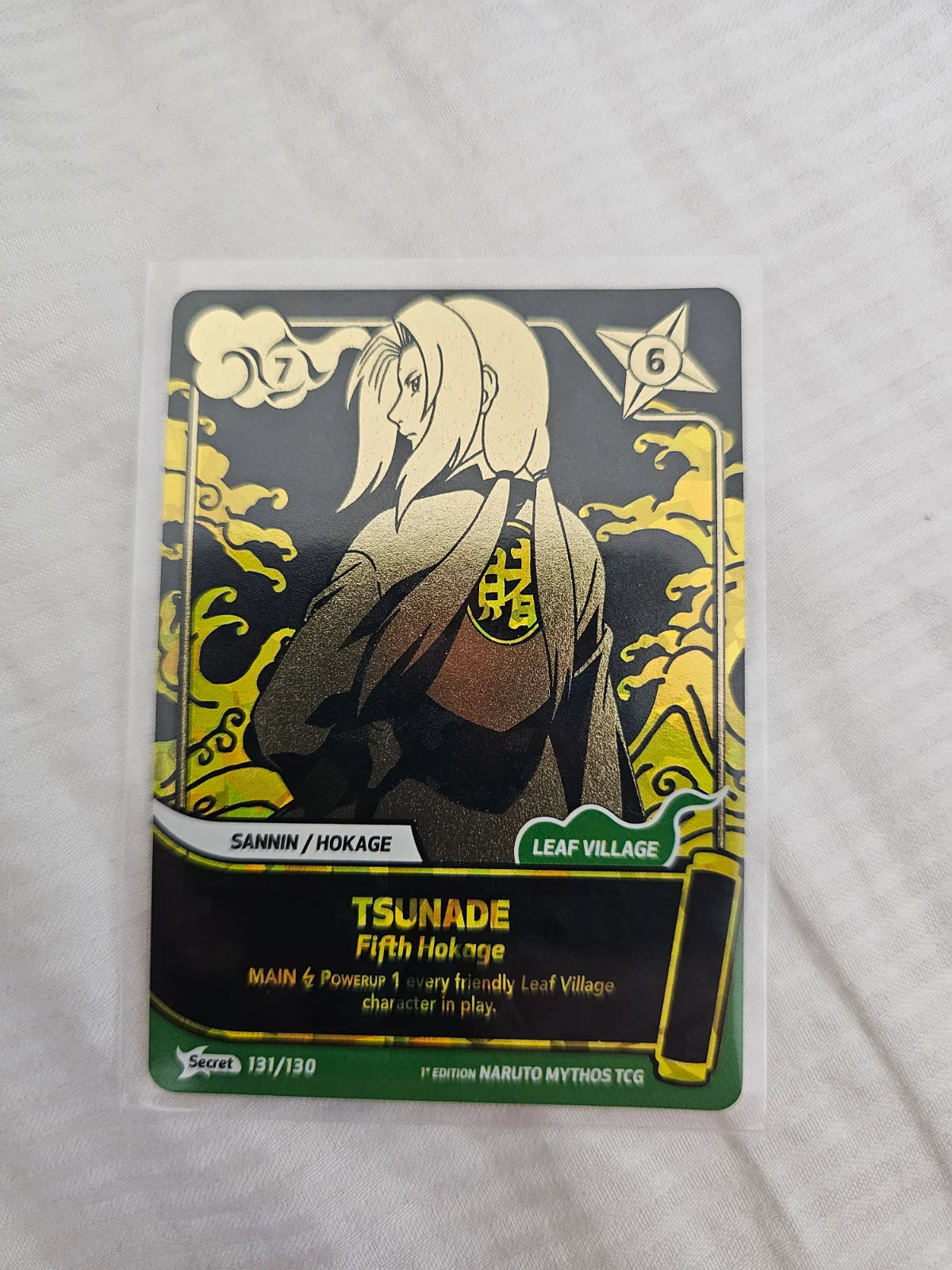 Tsunade Fifth Hokage Secret 131/130 1st edition
