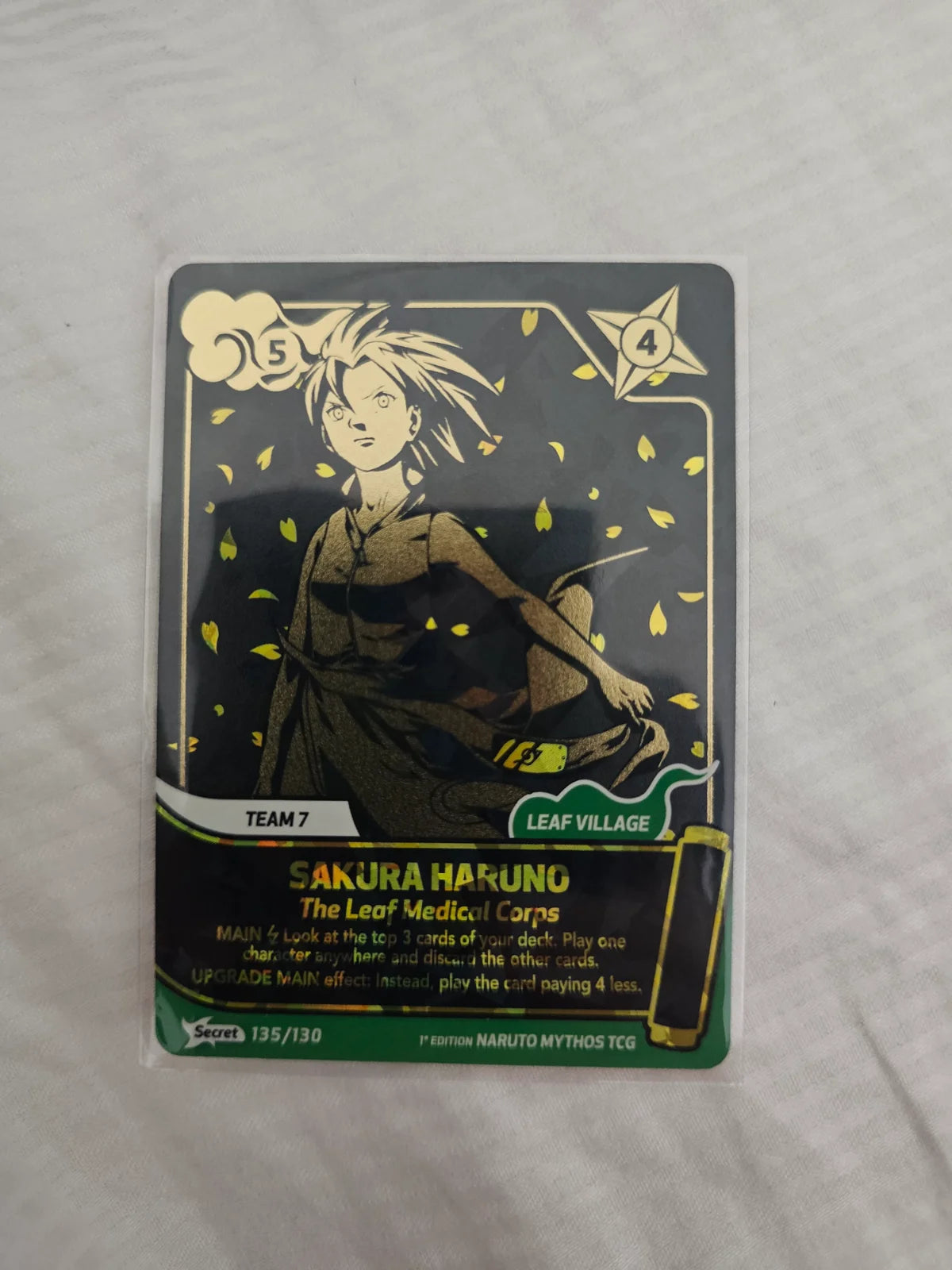 Sakura Haruno The Leaf Medical Corps Secret 135/130 1st edition