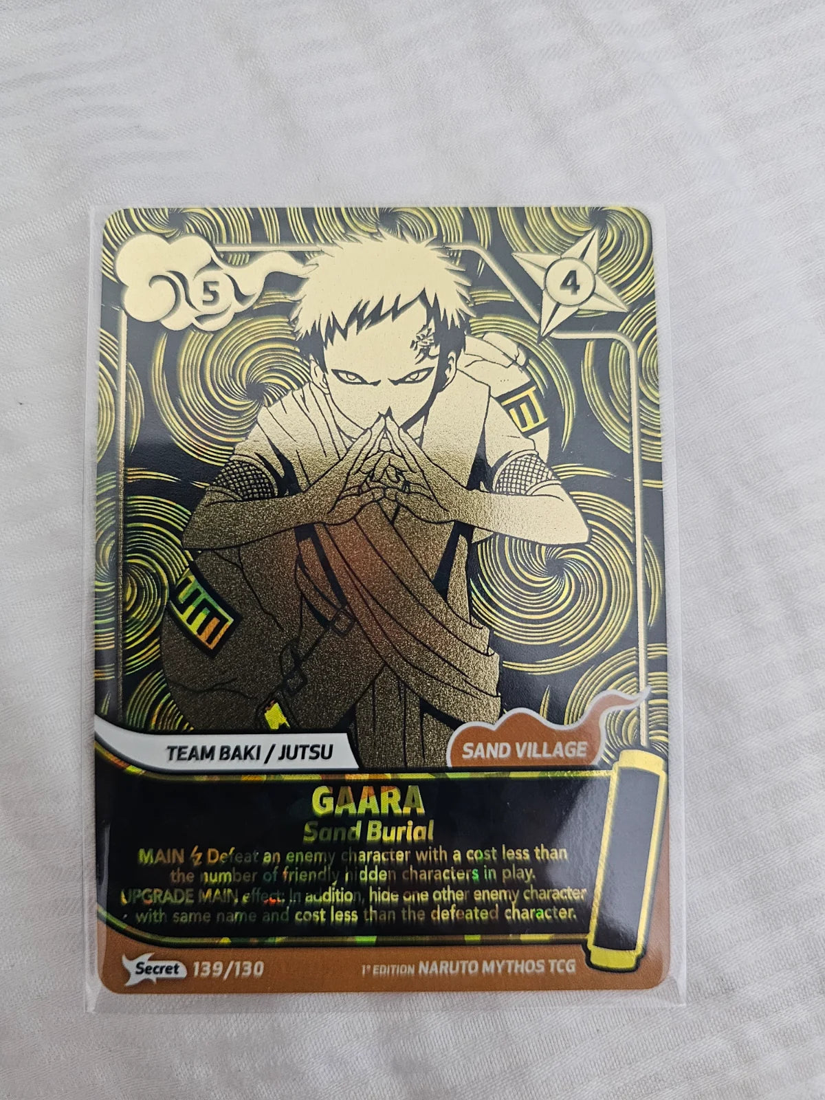 Gaara Sand Burial Secret 139/130 1st edition