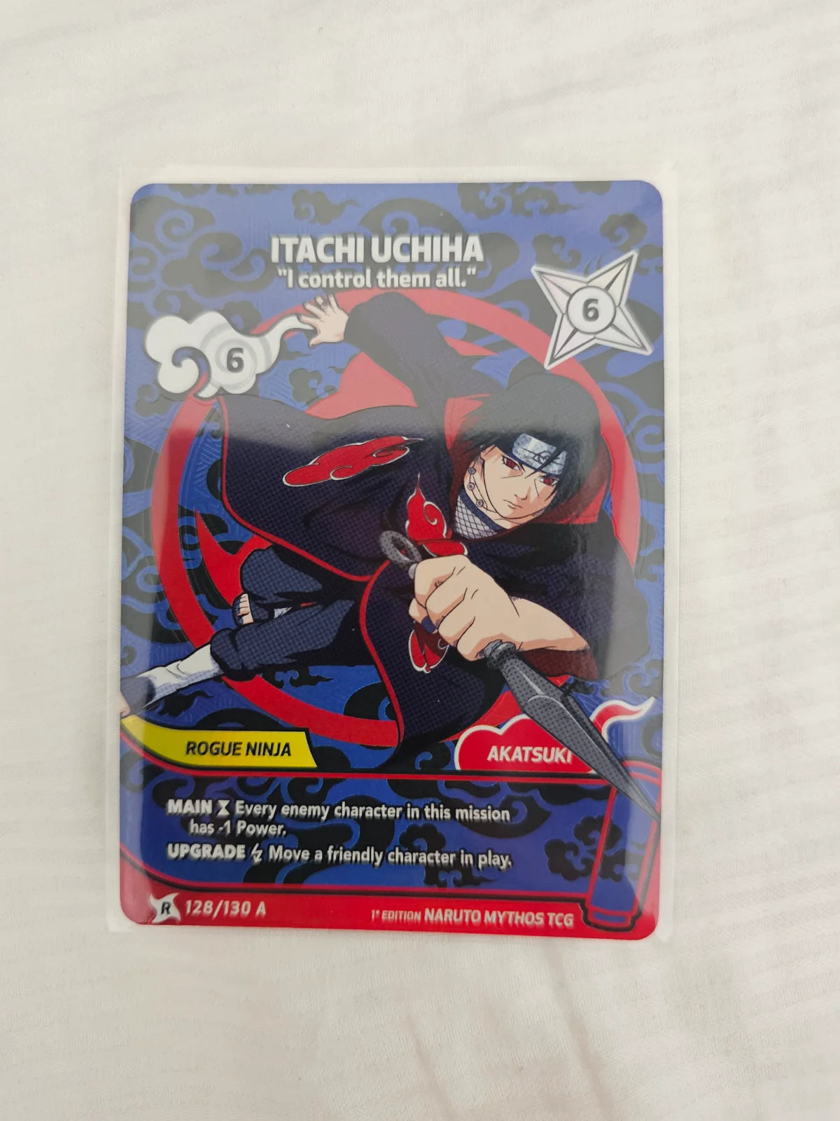 Itachi Uchiha Alt Art 128/130A 1st edition
