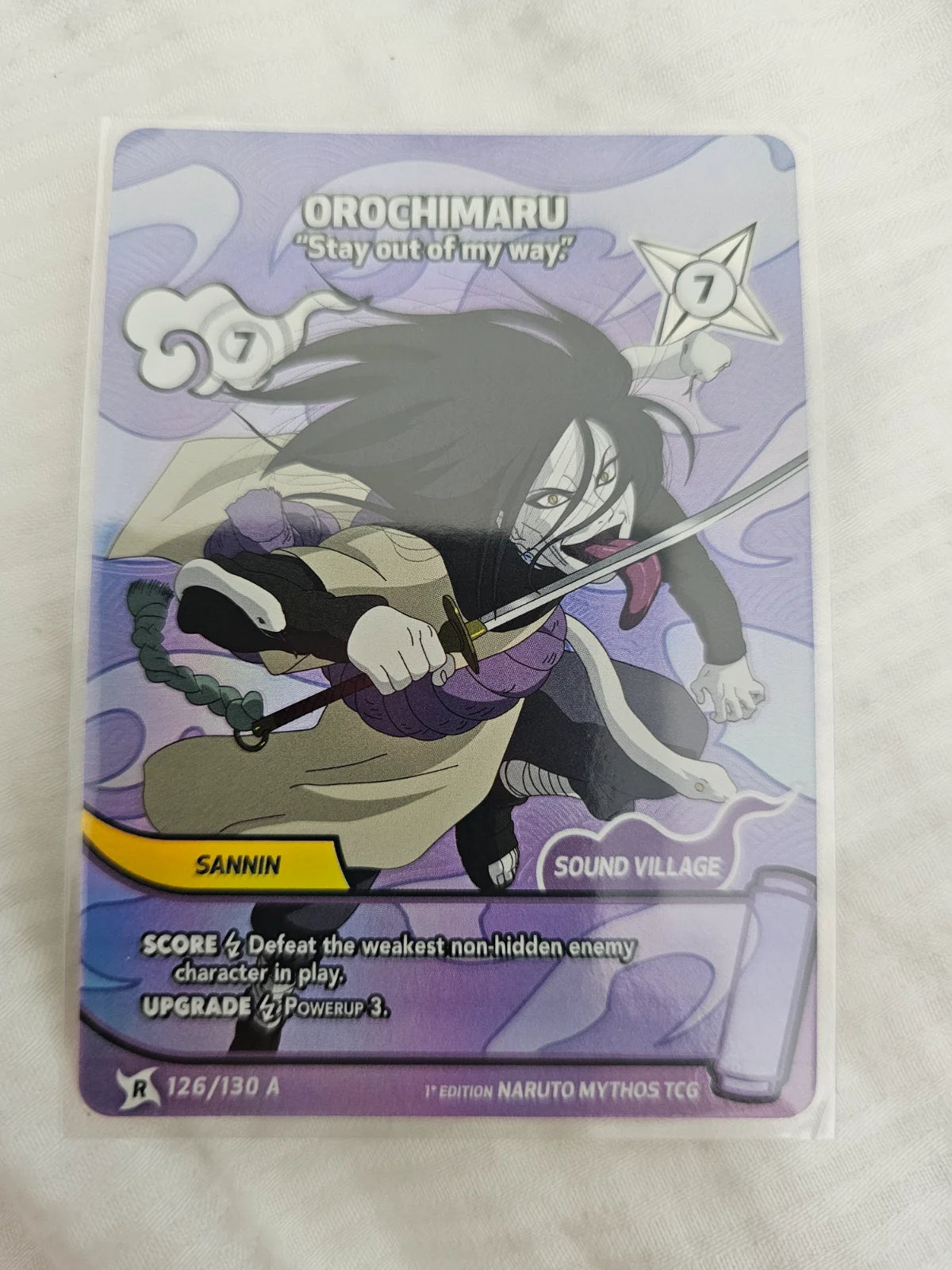 Orochimaru Alt Art 126/130A 1st edition