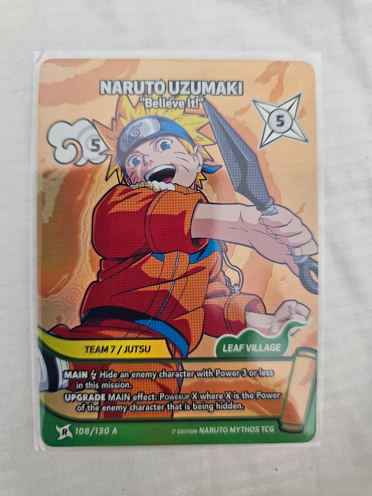 Naruto Al Art 108/130A 1st edition