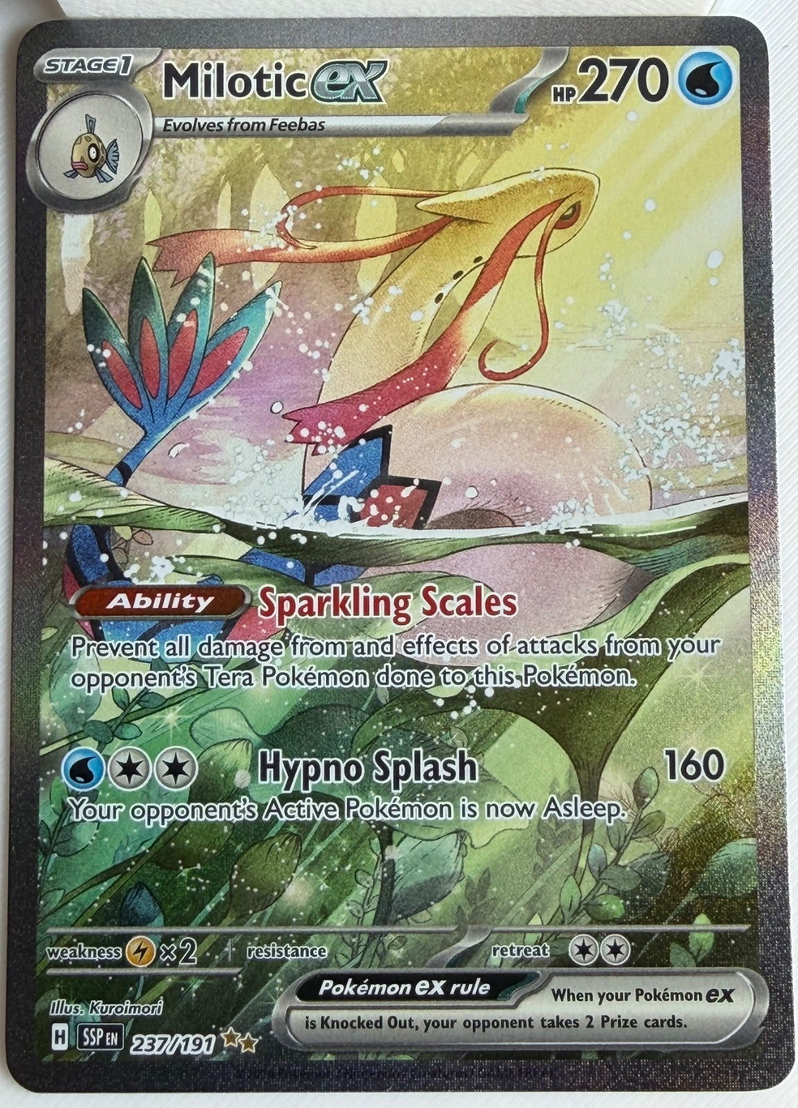 Milotic ex 237/191 (Surging Sparks)