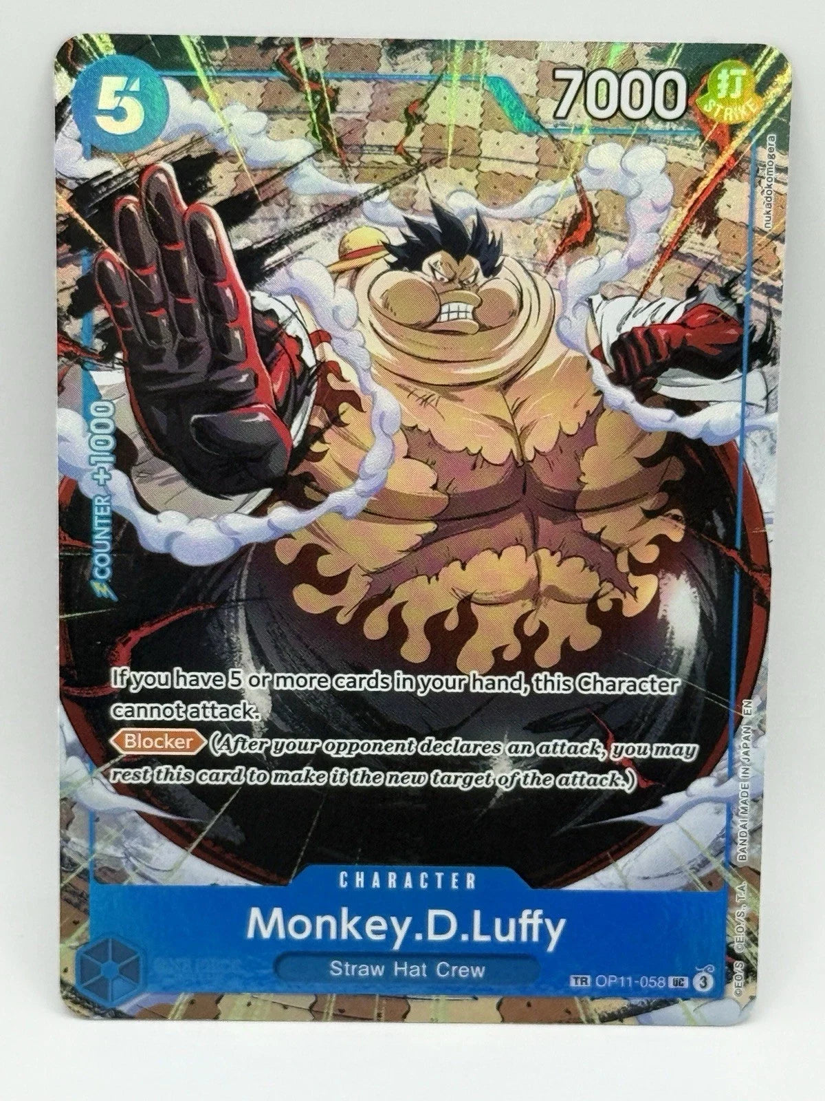 Monkey.D.Luffy - OP11-058 (TR) (Carrying On His Will)