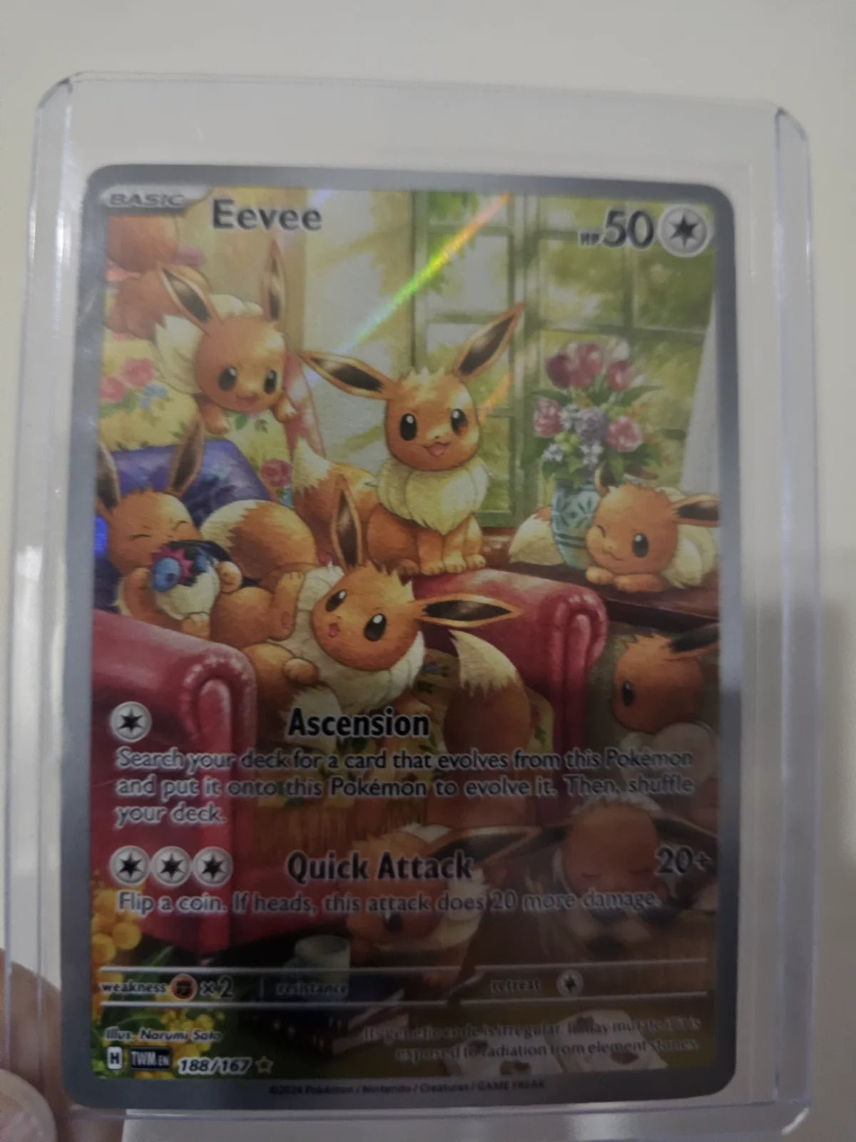 Eevee 188/167 (Twilight Masquerade)