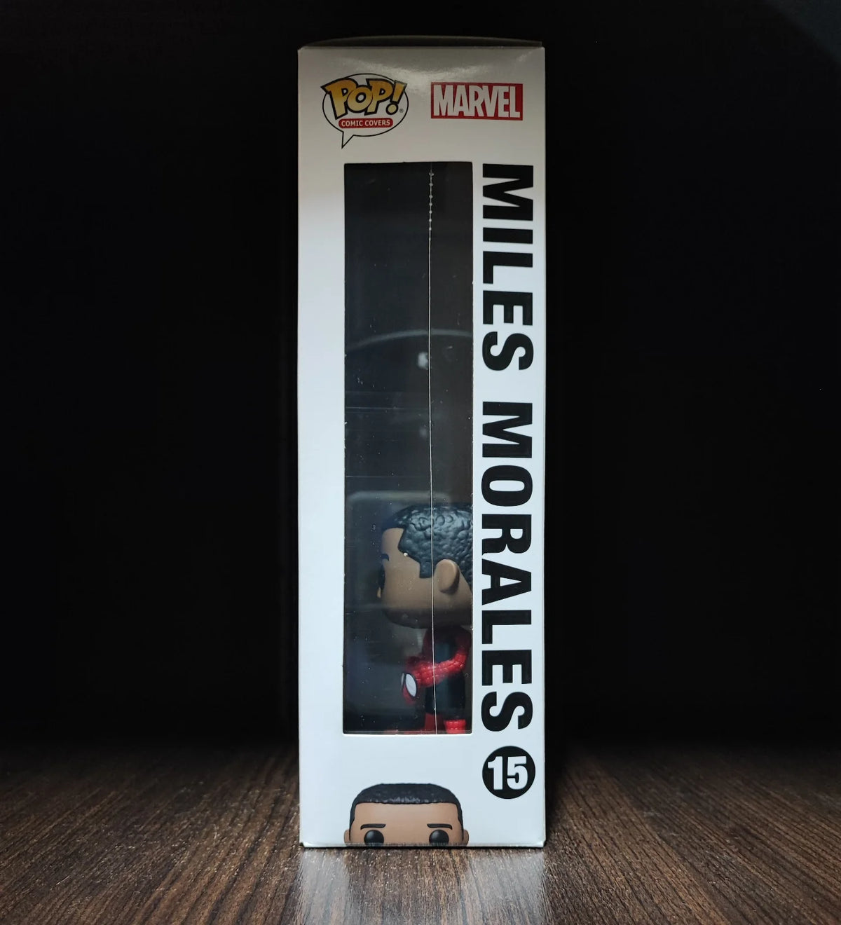 Funko Pop! Miles Morales Comic Covers: Ultimate Fallout Spider Man No More #15