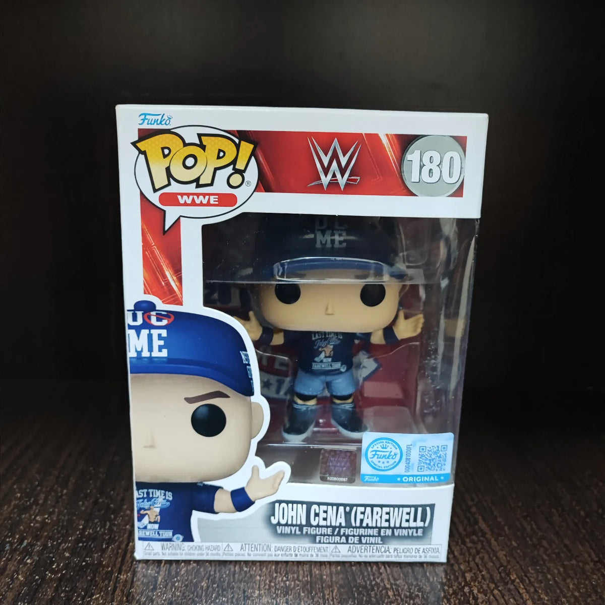 Funko Pop! WWE: John Cena (Farewell) #180 - Funko Original