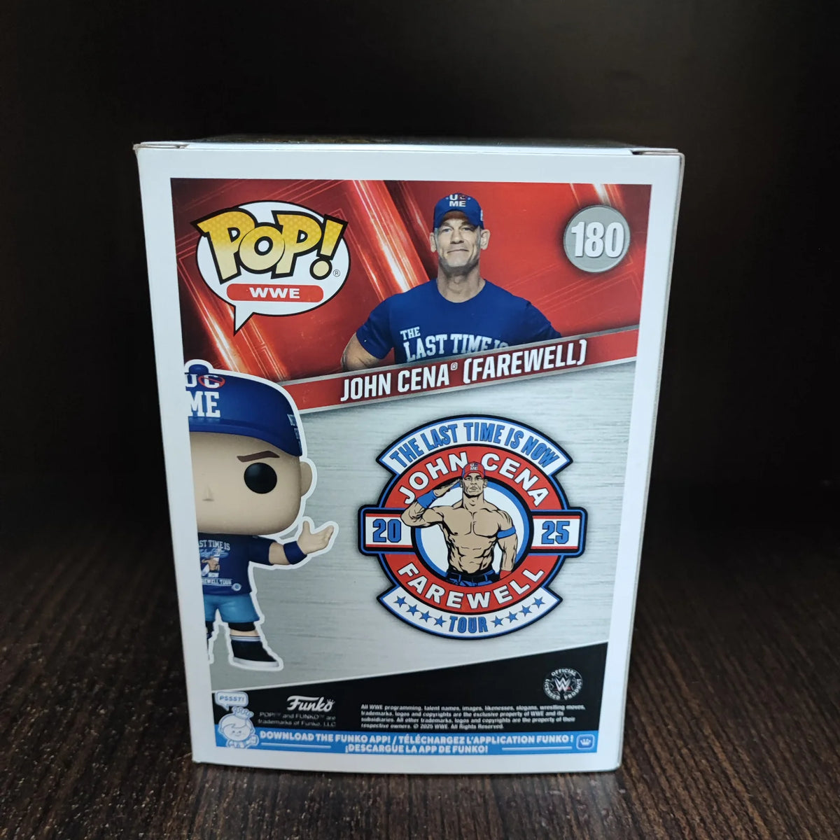 Funko Pop! WWE: John Cena (Farewell) #180 - Funko Original