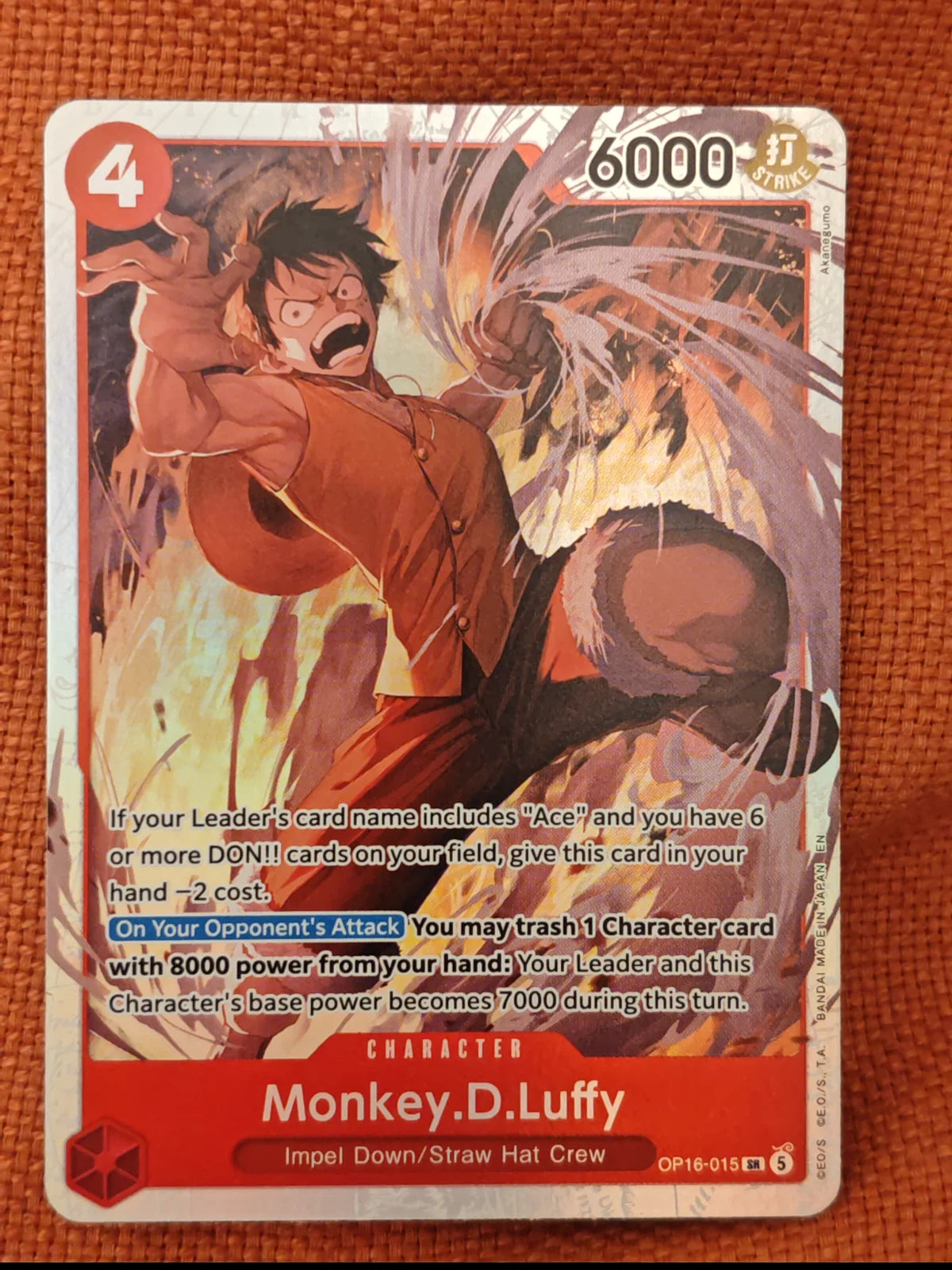 Monkey.D.Luffy OP16-015 (The Time of Battle)
