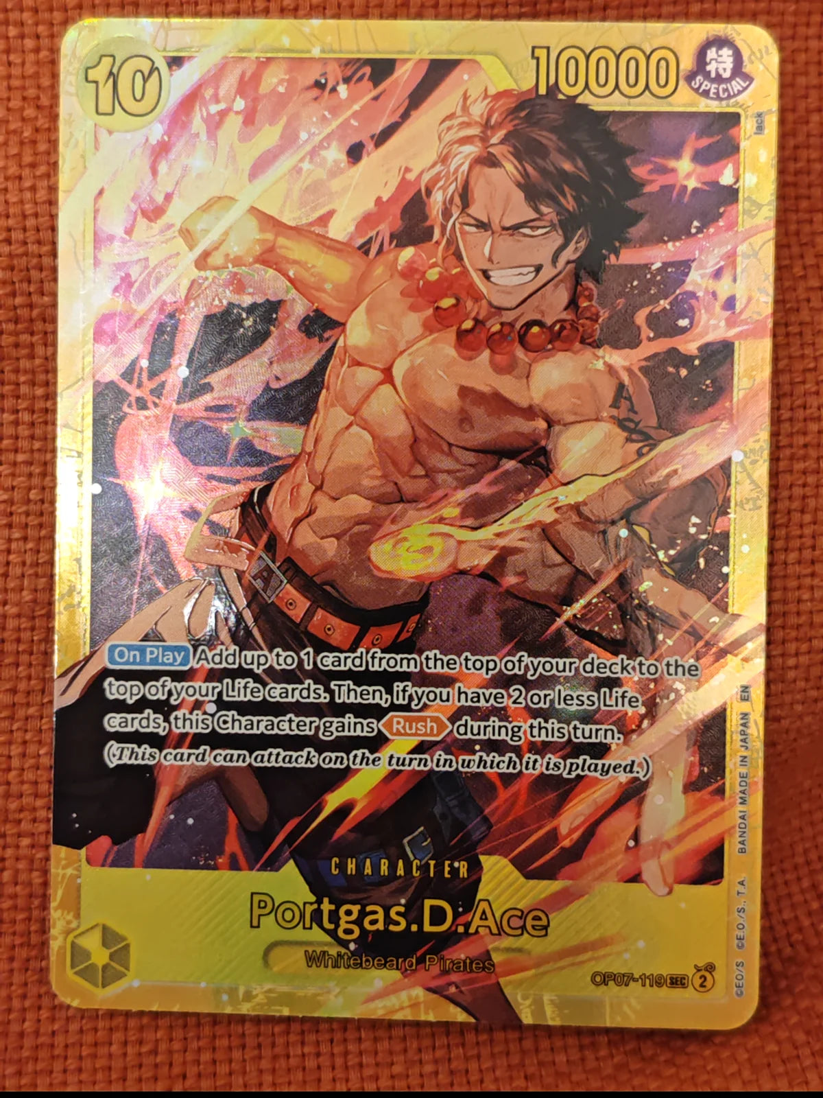 Portgas.D.Ace - OP07-119 (Reprint) (Premium Booster -The Best- Vol. 2)