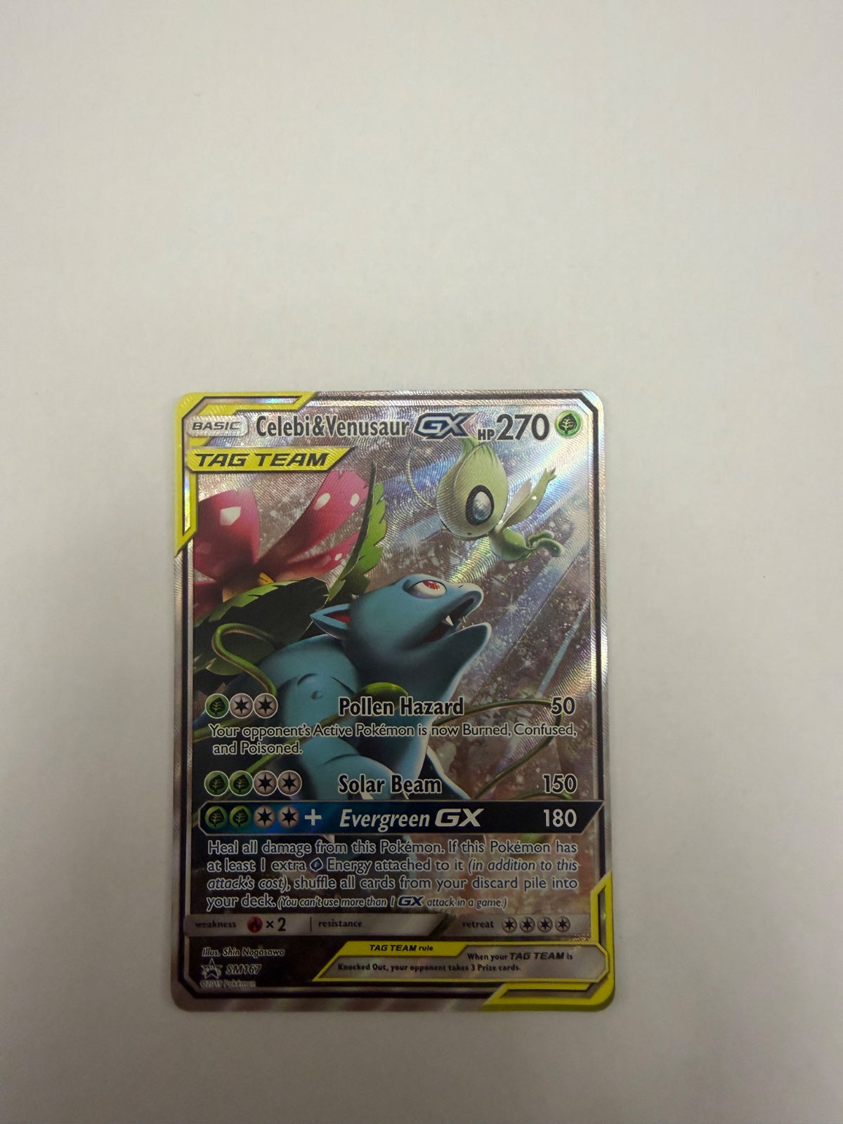 Celebi&Venusaur TAG TEAM GX