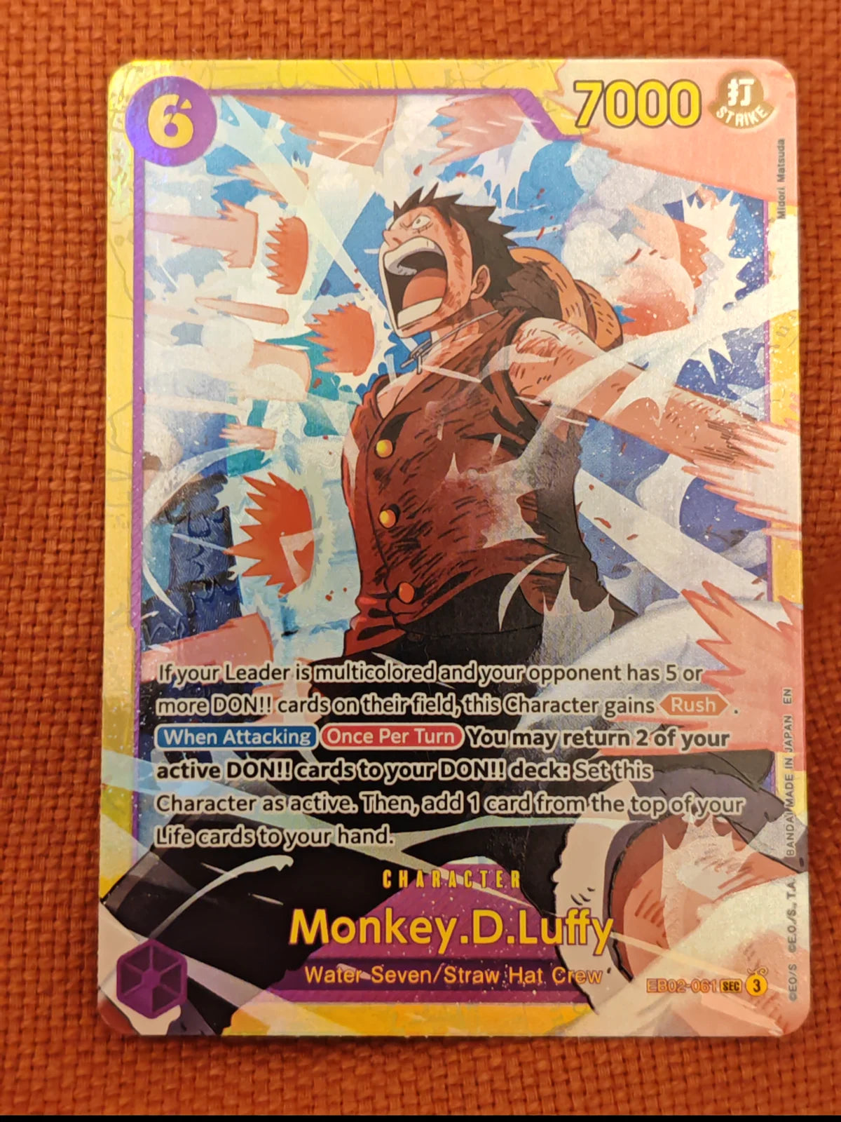 Monkey.D.Luffy - EB02-061 (Reprint) (Premium Booster -The Best- Vol. 2)