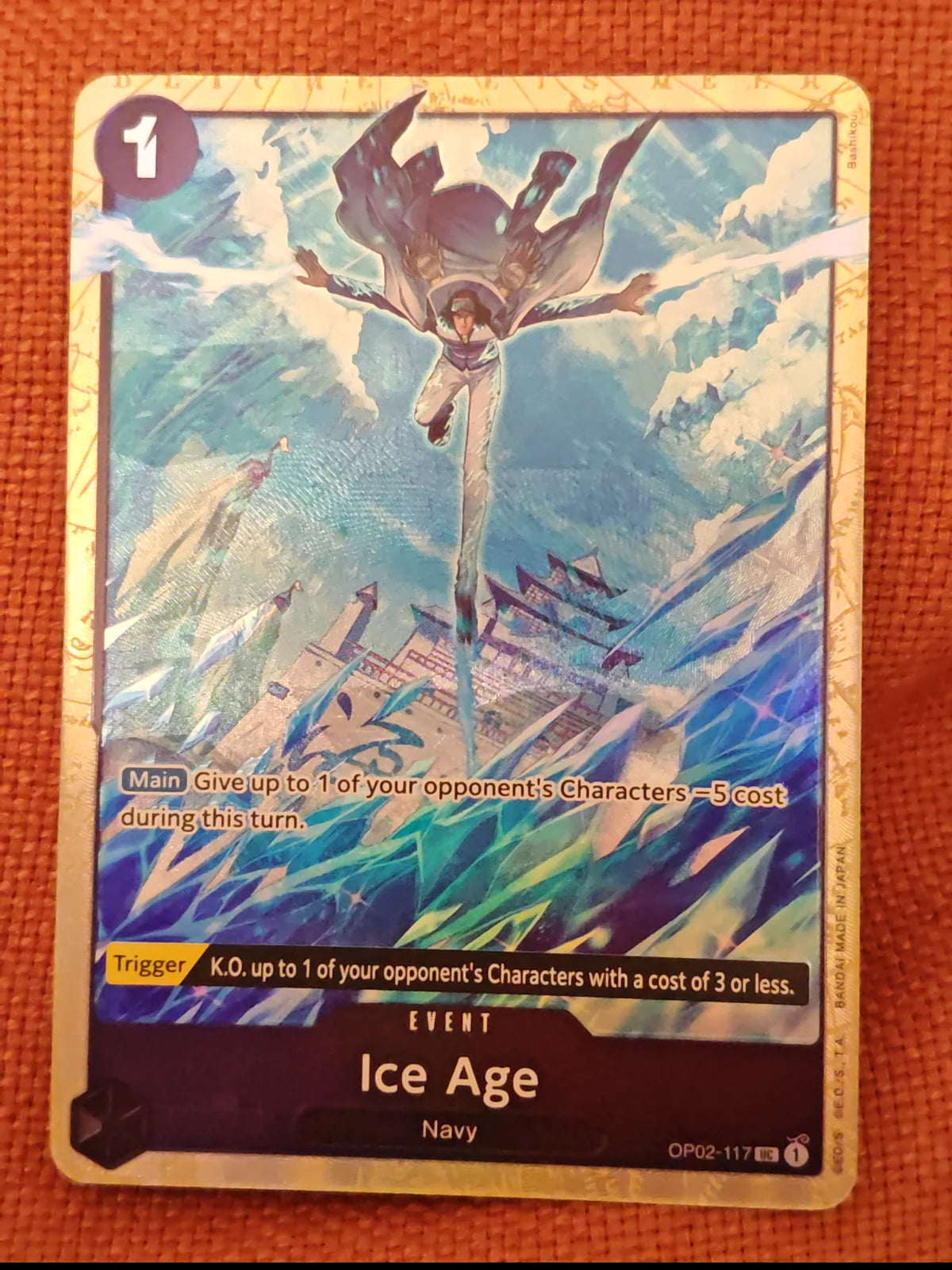 Ice Age (Premium Card Collection -Best Selection Vol. 1-) OP02-117 · Collection Box (One Piece Promotion Cards)
