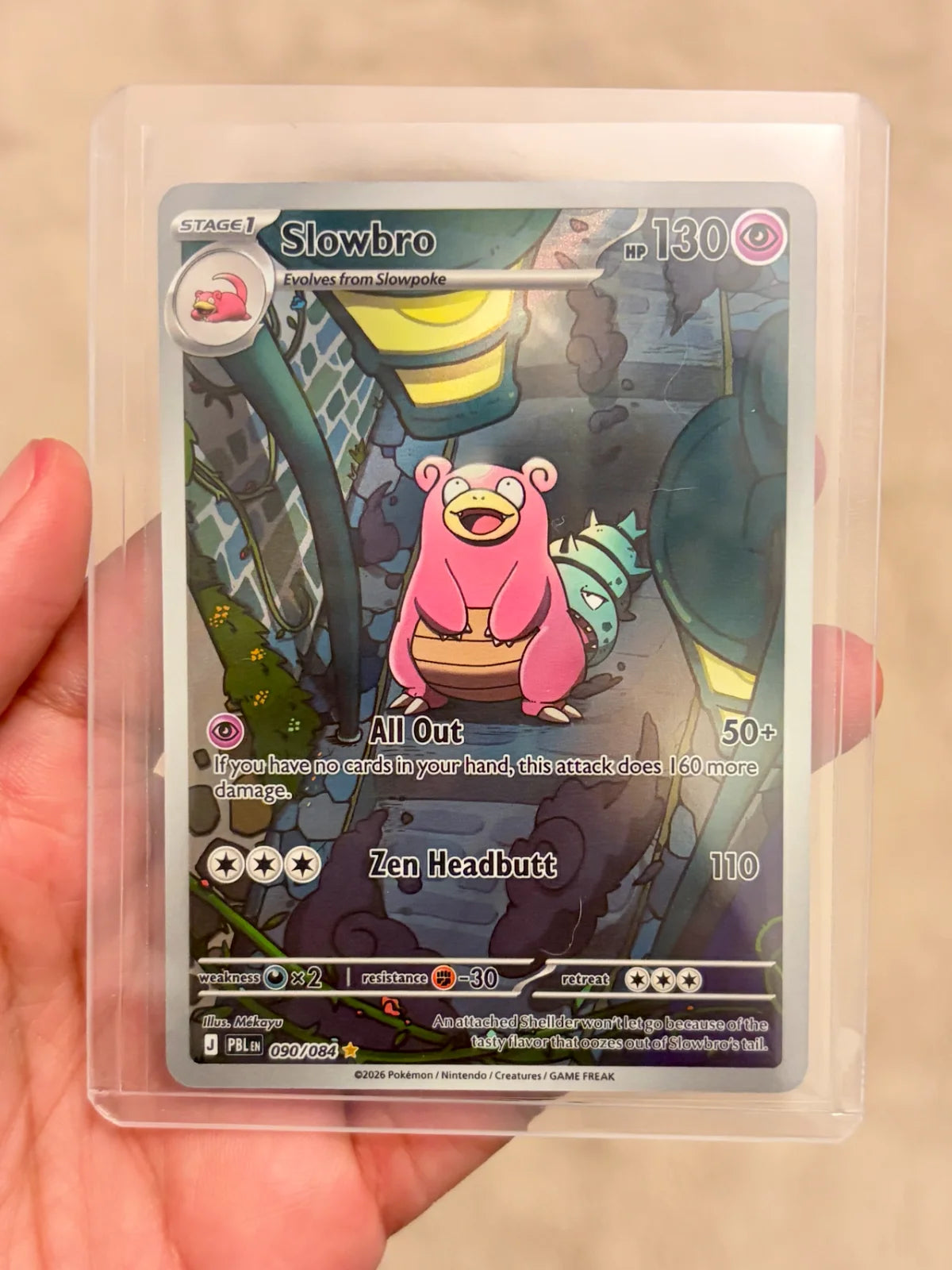 Slowbro 090/084 (Pitch Black) English