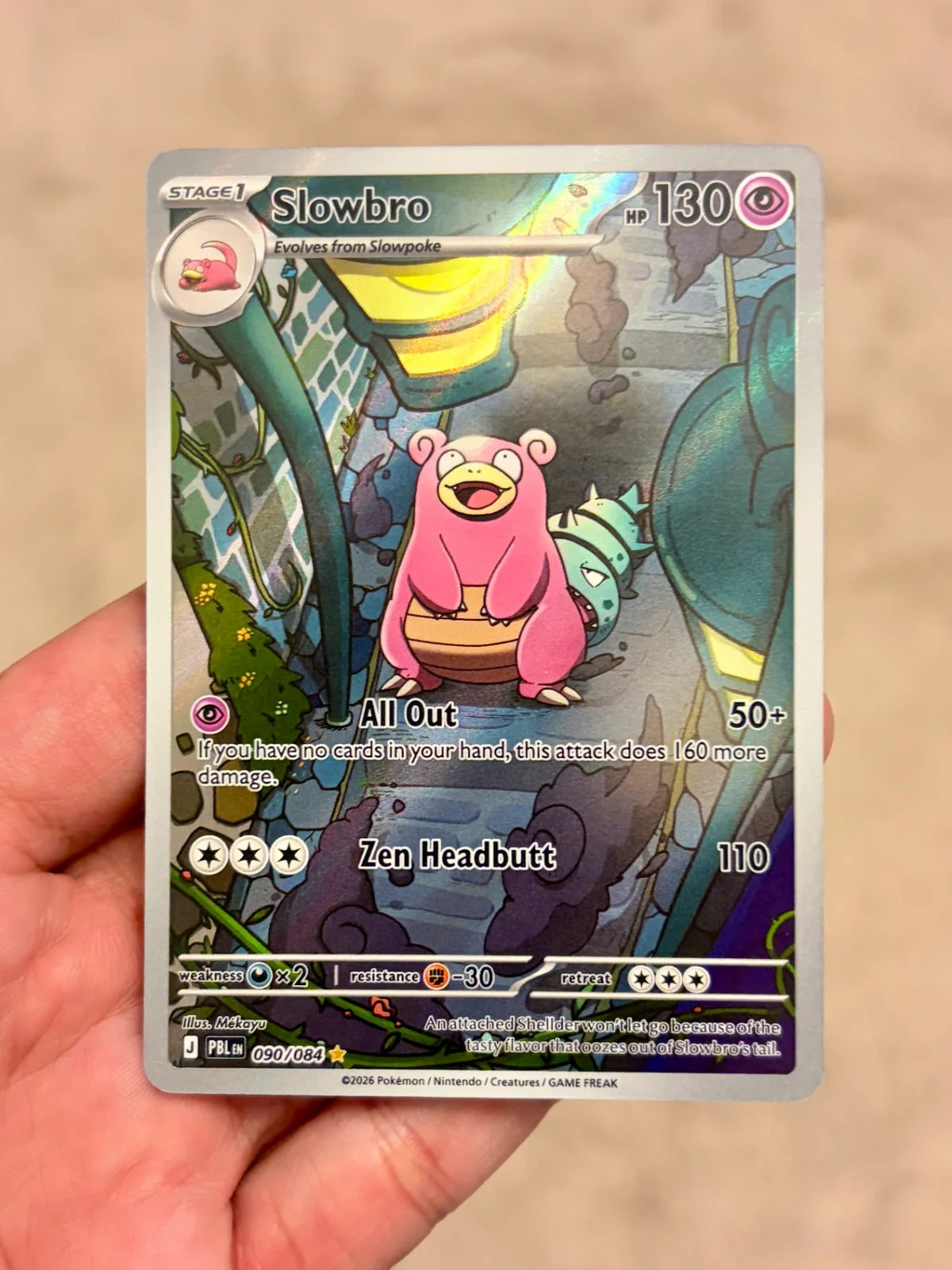 Slowbro 090/084 (Pitch Black) English