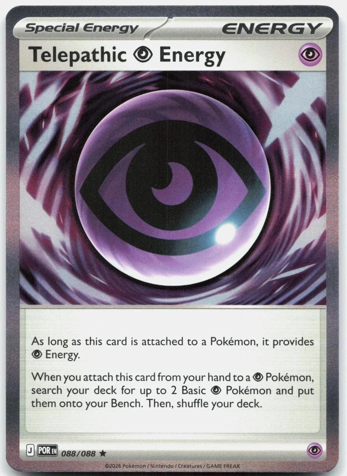 Telepathic Psychic Energy 088/088 · Holofoil (Perfect Order)