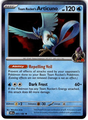 Team Rocket's Articuno 051/182 · Holofoil (Destined Rivals)