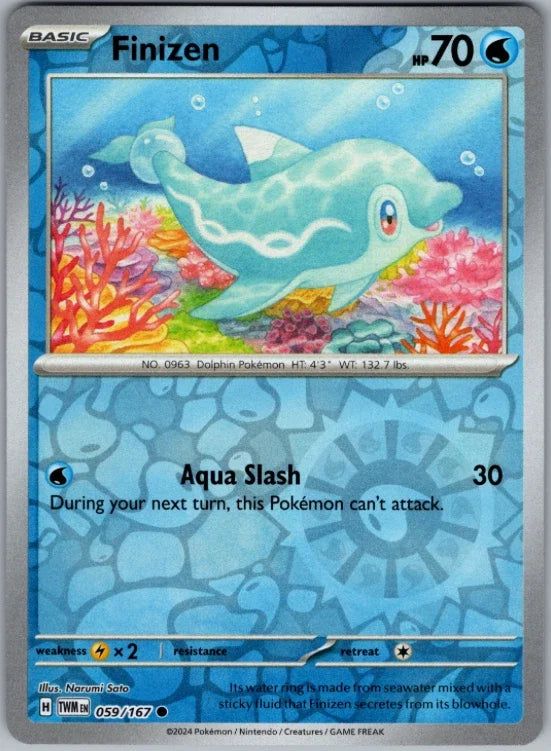 Finizen 059/167 · Reverse Holofoil (Twilight Masquerade)