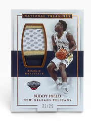 2016-17 National Treasures Buddy Hield Rookie Materials /25